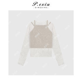 03-2潘依绣丁丁宠粉减龄氛围感软糯两件套 Q78103