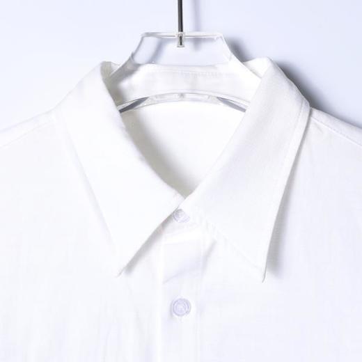 76504SDSA男装2026新款高贵轻奢韩系复古风格纯色长袖衬衫百搭宽松衬衣 商品图2