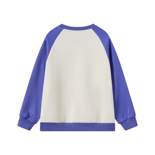 【MQD】童装女大童26春季新款儿童拼接撞色甜美可爱学院风长袖卫衣 商品图3