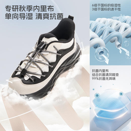 【0压感系列】SMIBU中大童春秋新款撞色轻云户外登山休闲鞋运动鞋Z53KB3406【2603好鞋子】 商品图3