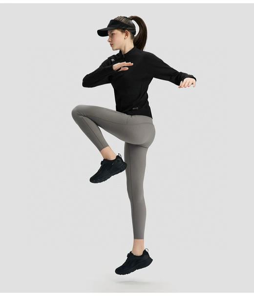 点此购买 迪桑特春秋季Running女士F360半拉链长袖T恤 LL 341286 商品图7