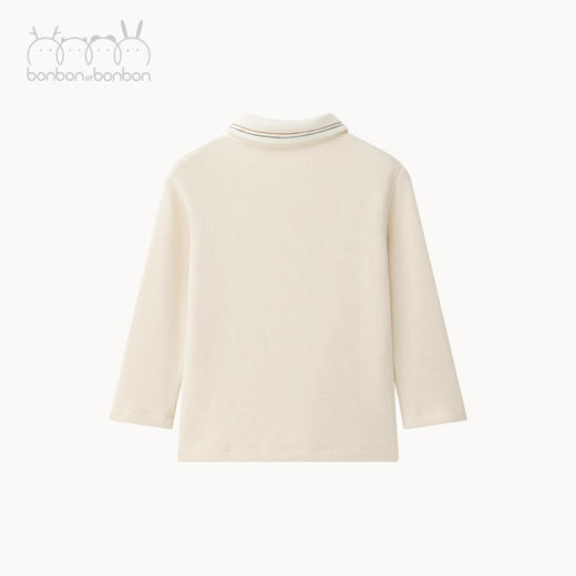 刺绣细节华夫格针织上衣 商品图4