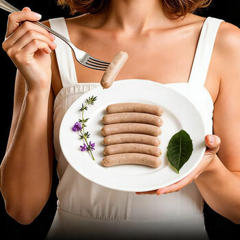 FRATELLI BERETTA百乐得德式甘牛至香草香肠300g 火腿肠火锅 生吃即食 源头直发 商品图7