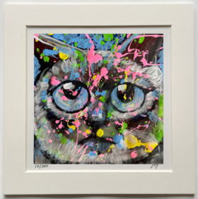 喵内版画 魔幻猫bj