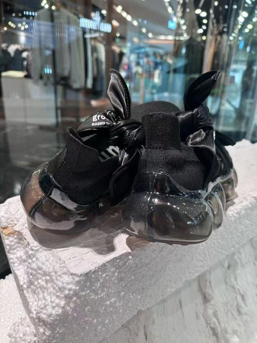 女款蝴蝶结绑带休闲鞋he 商品图2