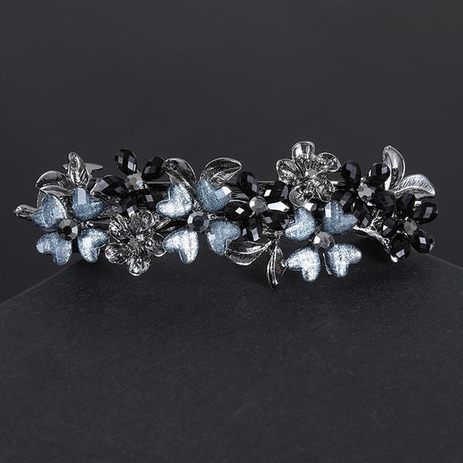 雀说发饰韩系发夹弹簧夹后脑勺女式发卡百搭优雅盘发半扎头饰韩系爆款 SY-8023WAL 商品图3