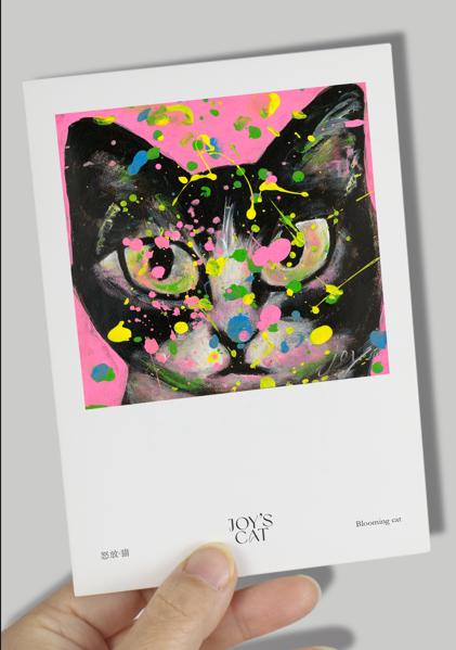 喵内明信片 怒放猫bj 商品图0