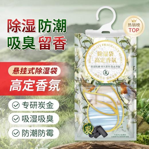 【长效守护❗️可挂式香氛除湿袋】衣柜里的 “除湿香薰”，让衣物自带松香！可挂式设计，使用超方便，哪里潮湿挂哪里，吸水除湿防潮卧室干燥剂，吸水除湿防潮卧室干燥剂L 商品图2