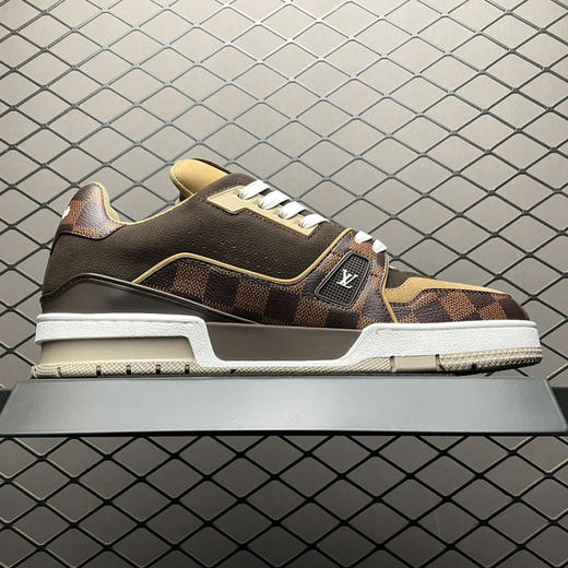 春季特惠💰720 LV 纯原版本 # 驴家 Trainer 低帮休闲板鞋 商品图2