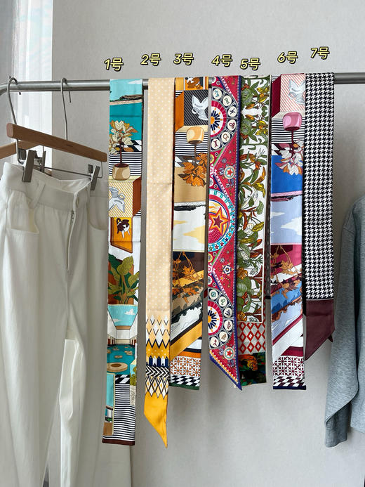 【灵感搭配】噢蜜ooomeooo真丝丝巾集合“小物大开心” 商品图1