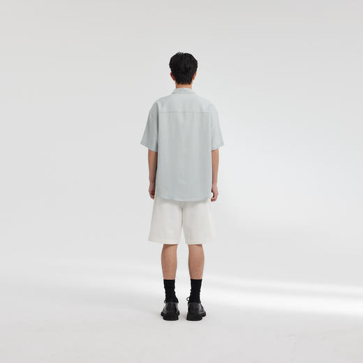 MODE COMMUTER | MC不潮品凉感透气肌理翻领短袖衬衫 商品图2