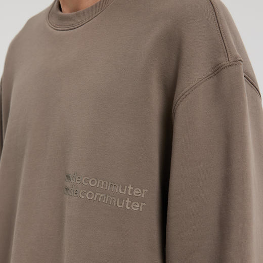MODE COMMUTER | MC350克全棉毛圈圆领卫衣MCF131101A 商品图4