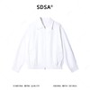 SDSA男装2026新款高贵轻奢复古设计感纯色拉链翻领夹克外套百搭 商品缩略图1