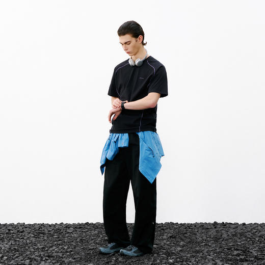 714street弧线圆领短袖T恤 商品图3