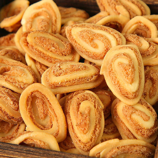 【分享装❗️50包只要🔥猫耳酥】采用传统油炸起酥工艺，层层折叠揉制，造就轻薄酥脆的口感，香而不腻，久吃不口干，小包装零食芝麻脆网红爆款整箱休闲小吃货食品QQ 商品图3