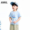 【实体店同款】男童圆领短袖针织衫夏季新款安奈儿童装XB621155 商品缩略图1