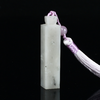 孤品17894昌化冻石博古小方章硬笔小章书法用章石1.3*1.3*5.9cm 商品缩略图1