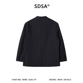 SDSA男装2026新款高贵轻奢简约百搭宽松男士西装外套休闲时尚