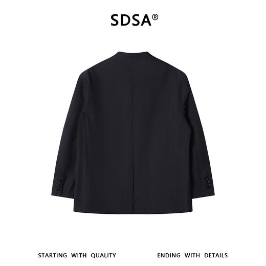 SDSA男装2026新款高贵轻奢简约百搭宽松男士西装外套休闲时尚 商品图4