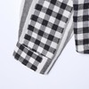 SC3110SDSA男装2026新款轻奢美式宽松拼接撞色格子衬衫一字扣设计百搭 商品缩略图3
