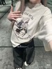 女款印花短袖T恤ba001 商品缩略图3