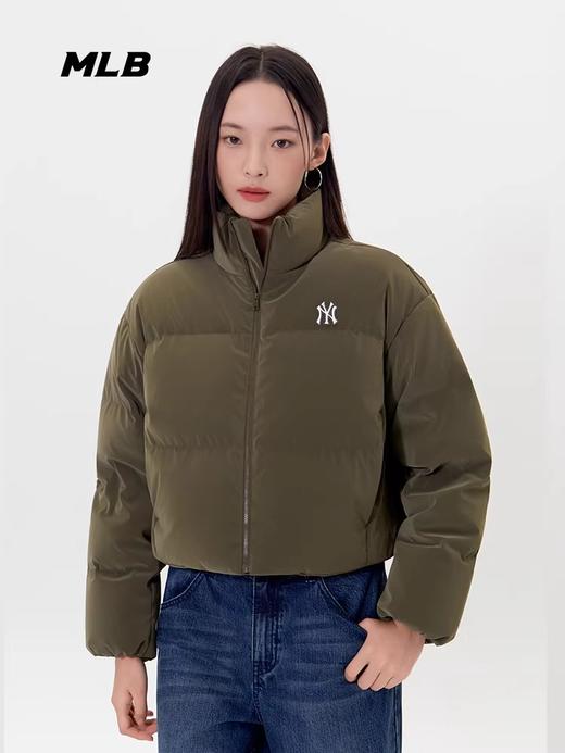 【羽绒钜惠】MLB女款时尚百搭哑光亮面短款休闲舒适羽绒服25冬季新款3FDJB4056【无货退款处理】 商品图3