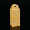 孤品17863木纹石如意钮方章落款章礼品章2.0*2.0*5.8cm 商品缩略图2