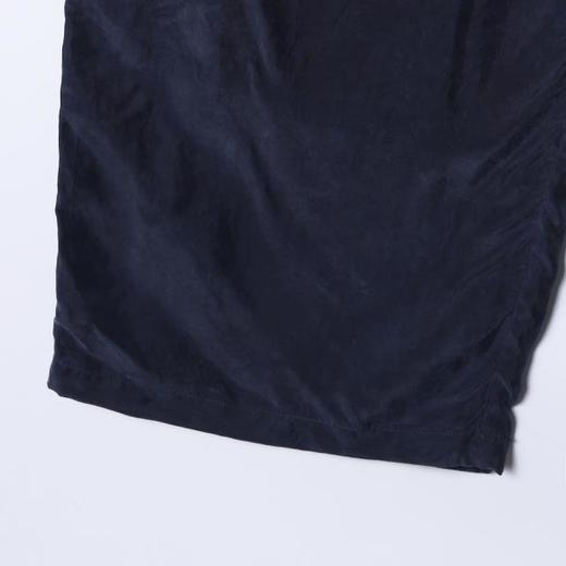 SDSA男装2026新款高贵轻奢百搭纯色褶皱松紧腰抽绳垂感休闲裤时尚 商品图3