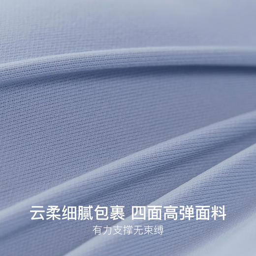 ubras虞书欣同款 软支撑  羽翼浮雕软支撑文胸A-C杯UR1232071 商品图3