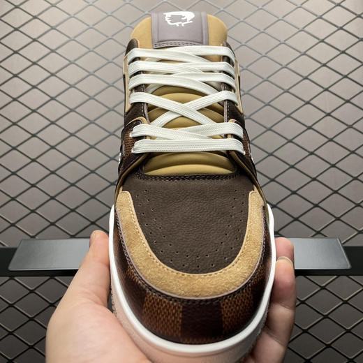 春季特惠💰720 LV 纯原版本 # 驴家 Trainer 低帮休闲板鞋 商品图8