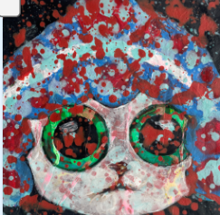 喵内版画 京剧猫1bj