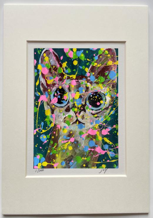 喵内版画 霓彩猫bj 商品图0