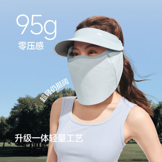 【蕉下女士网纱透气空顶面护帽】网纱透气不闷头 空顶防晒不压发型 全脸防护百搭出行（多色可选） 商品图2