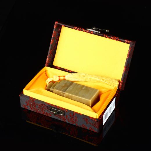 孤品17870昌化石博古钮章落款章闲章2.5*2.5*7.4cm 商品图4