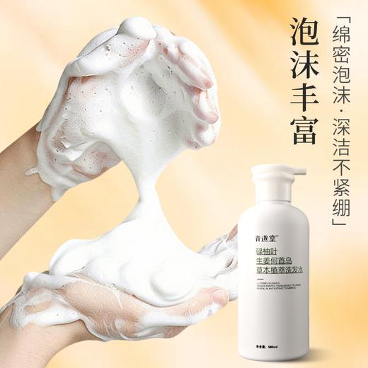 碌柚叶生姜何首乌草本植萃洗发水【秒杀】 轻盈秀发油头挚爱 柚子叶洗发露500ml/瓶【送洗头梳-不叠加其他活动】 商品图3