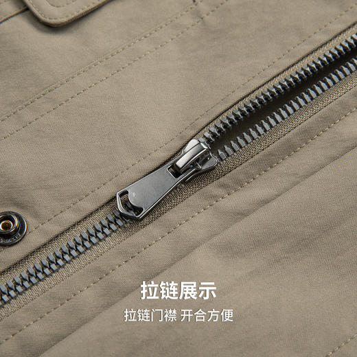 【易打理】圣得西休闲夹克外套男士2026新款春季显瘦百搭日常上衣 商品图7