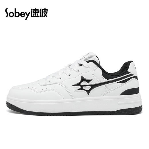 sobey速波超轻耐磨皮质板鞋 | 男女同款、时尚舒适、休闲百搭 商品图6