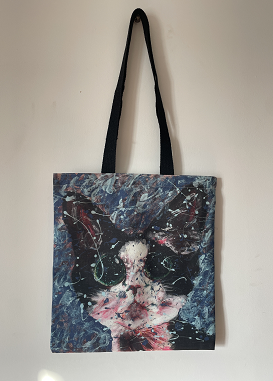 喵内帆布袋 绽放猫bj