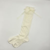 基础-简约蕾丝蝴蝶结竖条小腿袜子-纪念日百货门店同款169643781 商品缩略图1
