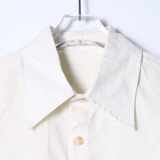 29742SDSA男装2026新款高贵轻奢韩版简约刺绣衬衫宽松休闲简约长袖衬衣 商品图1