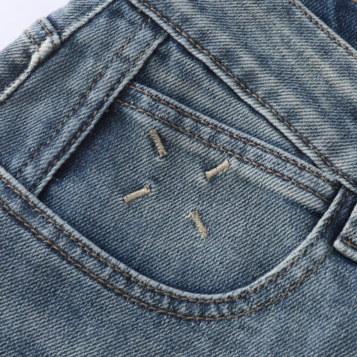 GXG男装26春季潮流百搭宽松直筒裤时尚休闲弹力舒适男式牛仔长裤K&C 商品图9