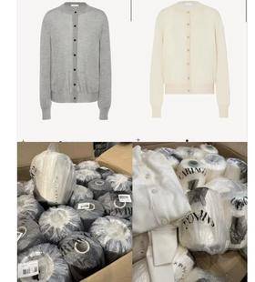 针织天花板   重磅渠道   row开衫意大利Cariaggi纱   60支双股精纺羊毛