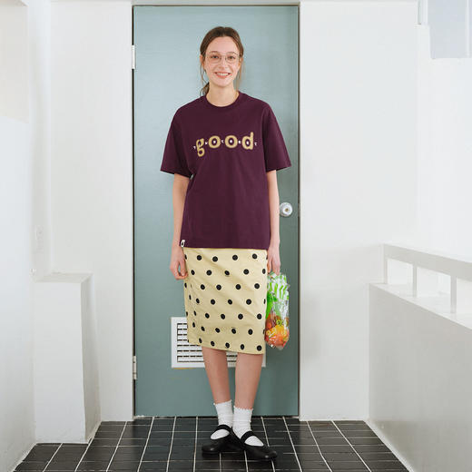 714street7A抗菌吸湿速干短袖2026夏季美式复古纯棉印花情侣T恤男 商品图4