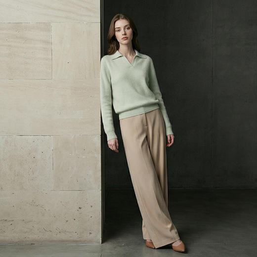 PALUOPO/PL翻领女衫ET23029R-A/约重310g帕罗 商品图1