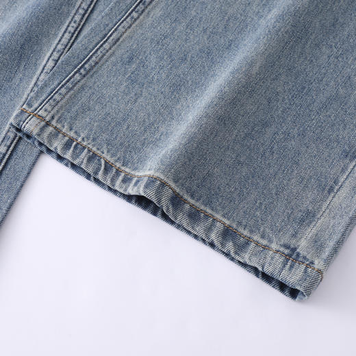 GXG男装26夏季经典水洗潮流舒适时尚日常通勤直筒休闲男式牛仔裤K&C 商品图10