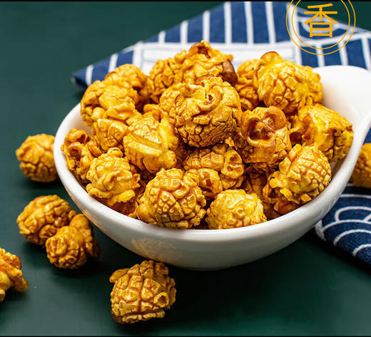 酥脆可口美味爆米花，18桶装（奶油 焦糖2种口味组合），精选新疆非转基因玉米，循环热风烘烤，酥脆易嚼，少油少糖少负担，童年记忆中的美味、老少皆宜M 商品图3