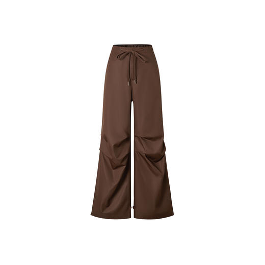 尹默进口纱线捏褶设计休闲裤 商品图4