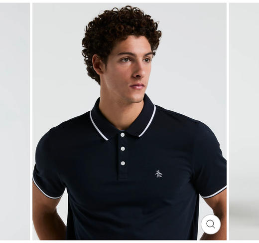 小起鹅 元单 丝光撞色翻领短袖POLO衫  TX588 商品图1