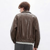 gxg.jeans男装25春热卖翻领PU皮衣美式夹克飞行员外套#J25D211011 商品缩略图3