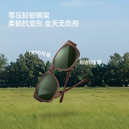 【26春夏新品】蕉下惠灵顿框折叠近视墨镜FD004 商品图4